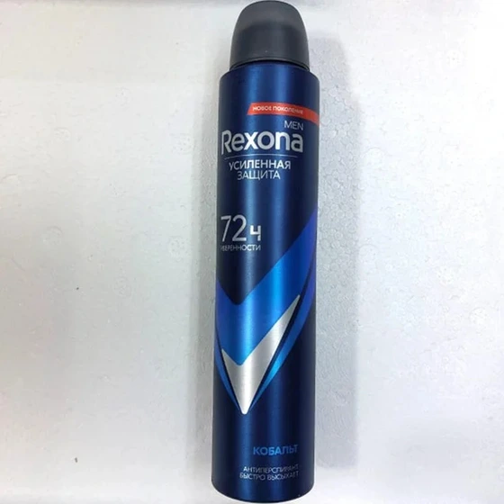 اسپری رکسونا ضد تعریق مردانه روسی حجم200 میلی لیتر با ماندگاری 72 ساعته کد SPBM4