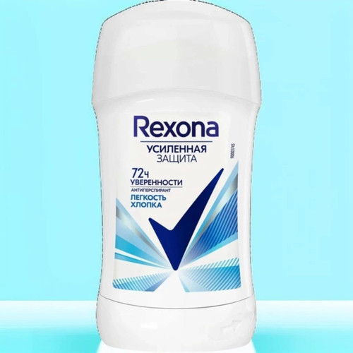 مام استیک زنانه رکسونا روسی زیر بغل صابونی 40 میل مدل Cotton Dry