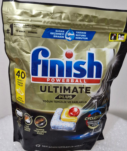 قرص ماشین ظرفشویی ULTIMATE PLUS پریل فینش بسته 40 عددی