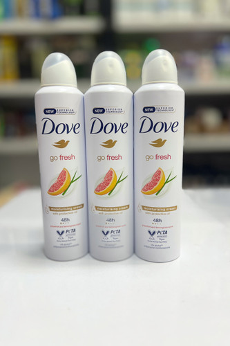 اسپری ضدتعریق 48 ساعته داوDove مدل گریپ فروت حجم 250 میلی لیتر