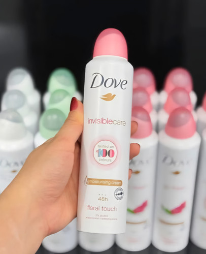 اسپری ضد تعریق داو dove با رایحه ۱۰۰گل صورتی ۲۵۰ میلی لیتر