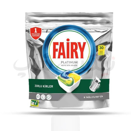 قرص ماشین ظرفشویی فیری پلاتینیوم 30 عددی