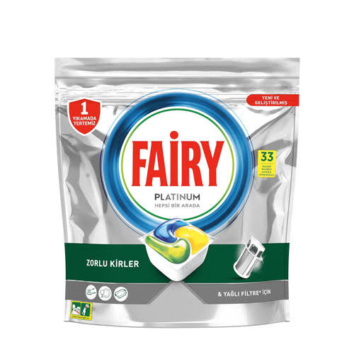 قرص ماشین ظرفشویی فیری پلاتینیوم 33 عددی