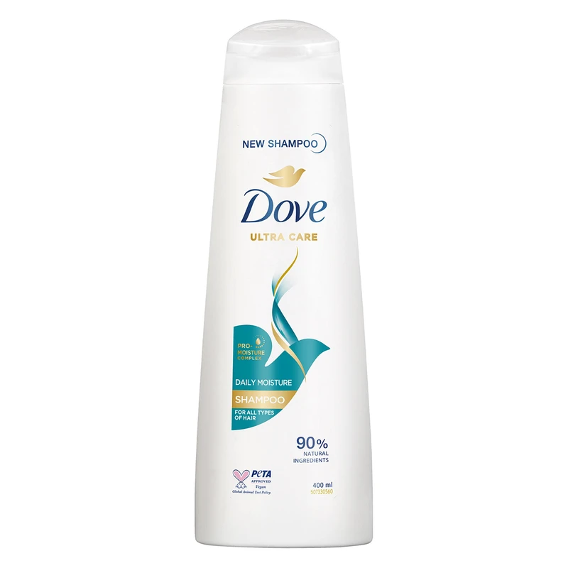 شامپو روزانه مو داو ایرانی حجم 400 میلی‌لیتر مدل Daily Moisture، حاوی کمپلکس و گلیسیرین