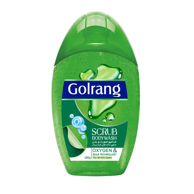 شامپو بدن گلرنگ مدل Scrub Green مقدار 280 گرم