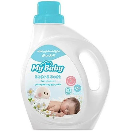 مایع لباسشویی نوزاد مدل My Baby وزن ۱ کیلوگرم