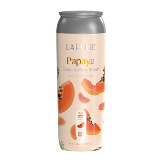 شامپو بدن کرمی لپیور مدل Papaya حجم 414 میلی لیتر