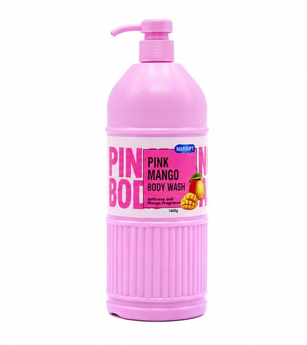 شامپو بدن مکث سافت مدل عصاره انبه حجم ۱۴۰۰ گرم Max Soft