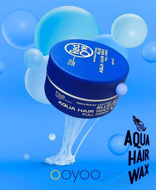 واکس مو ردوان آبی براق و قوی | RedOne Blue Aqua Hair Wax